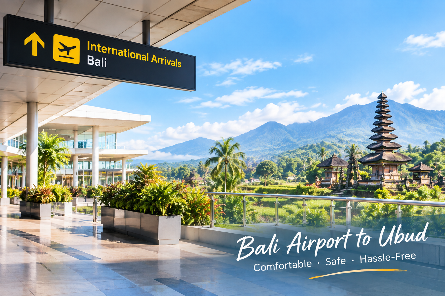 Bali airport to ubud taxi fare 